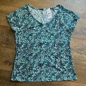 Cute Floral T-shirt - NWT - Loft - Medium